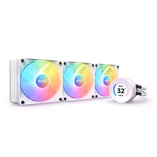 NZXT Kraken Elite 360 RGB Water 360mm RGB 78.02 CFM White
