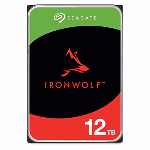 Seagate IronWolf NAS 12TB 3.5" HDD 7200RPM SATA 6.0 Gb/s