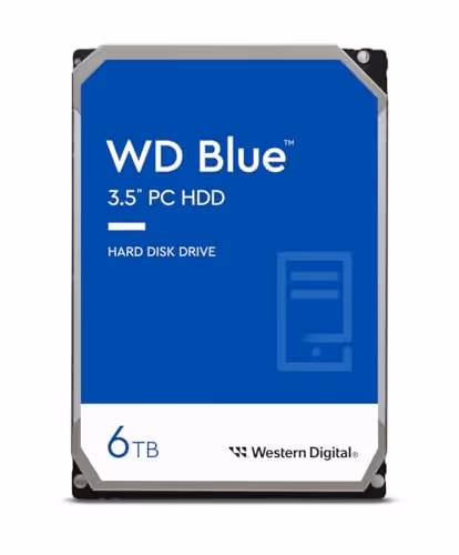 Western Digital Blue 6TB HDD 3.5" SATA