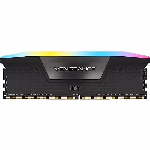 Corsair Vengeance RGB 192GB (4x48GB) DDR5 5200 CL38 Black