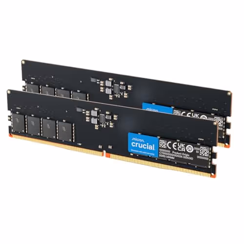 Crucial Classic Black DDR5-5600 CL46 16GB (2x8GB)