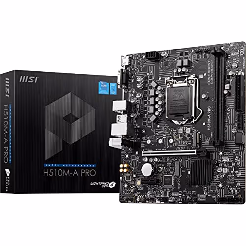 MSI H510 M-A PRO LGA1200 DDR4 Micro ATX