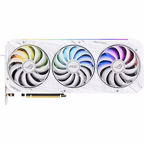 Asus ROG STRIX WHITE OC V2 GeForce RTX 3080 10GB LHR 10GB GDDR6X White