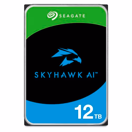 Seagate SkyHawk AI 12TB 3.5" HDD 7200RPM SATA 6.0 Gb/s