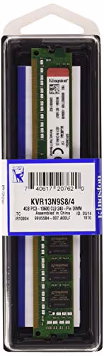 Kingston KVR13N9S8/4 Green DDR3-1333 CL9 4GB (1x4GB)