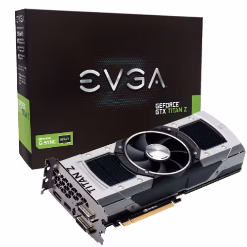 EVGA GeForce GTX Titan Z 12GB GDDR5 Black / Silver