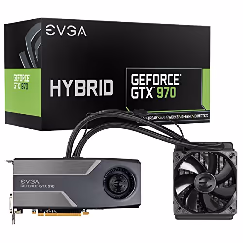 EVGA Black / Silver GeForce GTX 970 4GB GDDR5