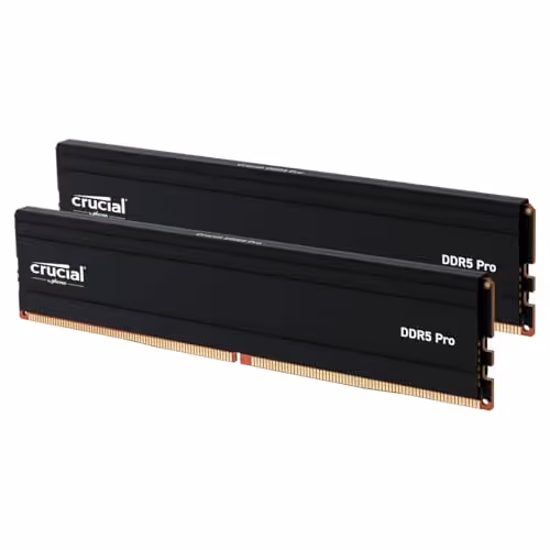 Crucial CP2K64G56C46U5 128GB (2x64GB) DDR5-5600 CL46 Black