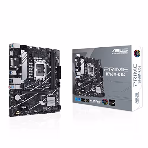 ASUS PRIME B760M-K D4 LGA1700 DDR4 Micro-ATX
