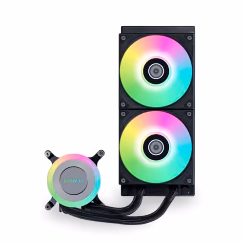 Lian Li Galahad II Lite Water 240mm RGB 79 CFM Black