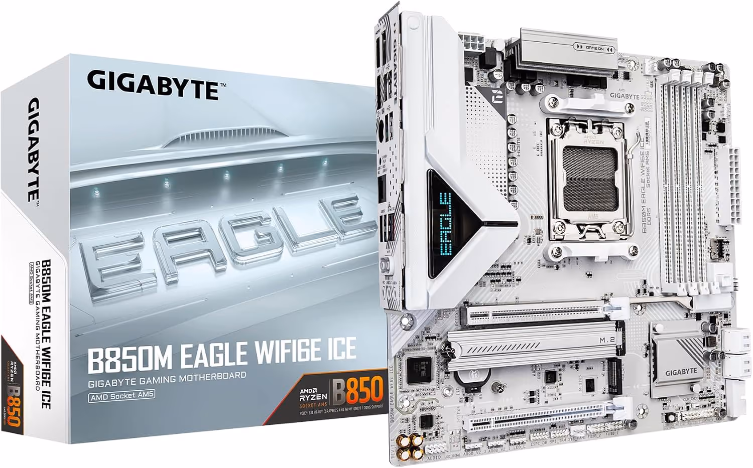 Gigabyte B850M EAGLE WIFI6E ICE DDR5 Micro ATX