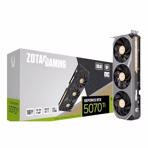 ZOTAC GAMING GeForce RTX 5070 Ti SOLID SFF OC 16GB GDDR7