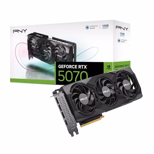 PNY GeForce RTX 5070 12GB Triple Fan GDDR7