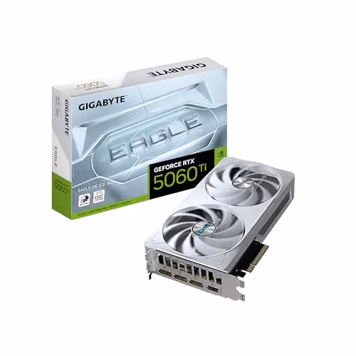 GIGABYTE GeForce RTX 5060 Ti EAGLE OC ICE 16G GDDR7