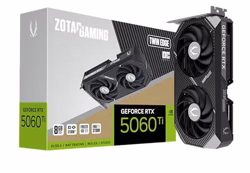 ZOTAC GAMING GeForce RTX 5060 Twin Edge OC 8GB GDDR7