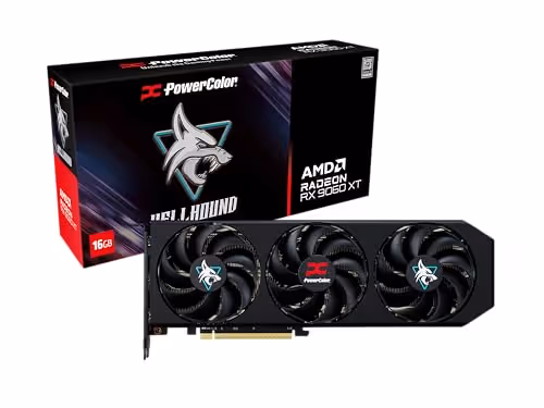 PowerColor Radeon RX 9060 XT Hellhound OC 16GB GDDR6