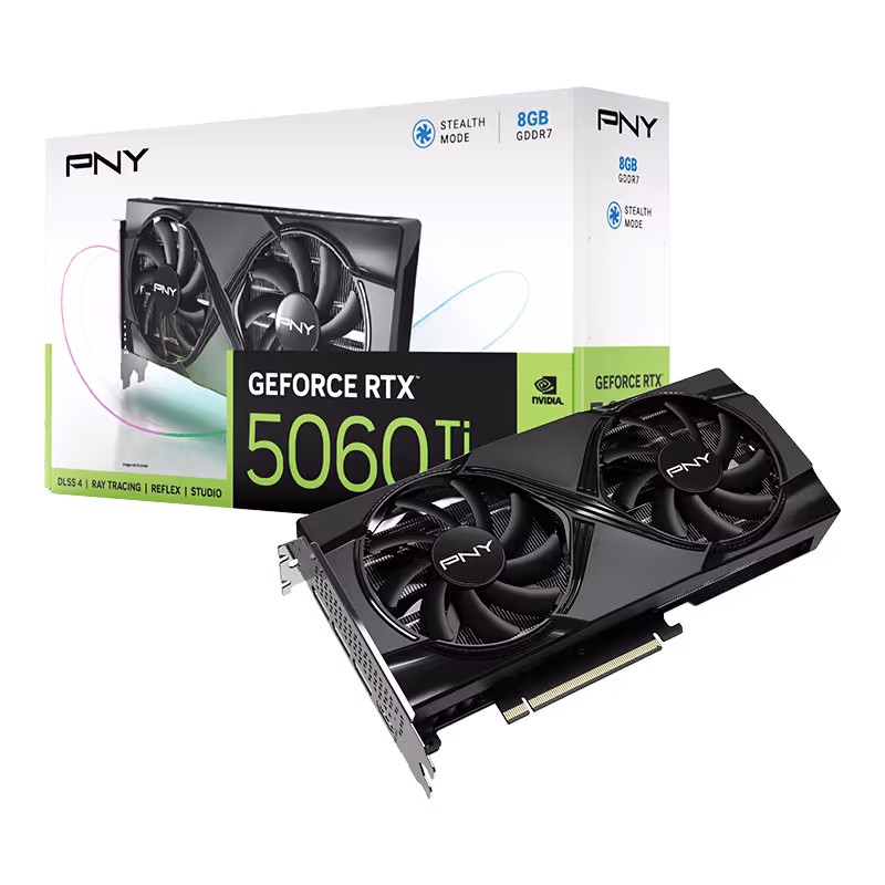 PNY GeForce RTX 5060 Ti 8GB GDDR7 Dual Fan