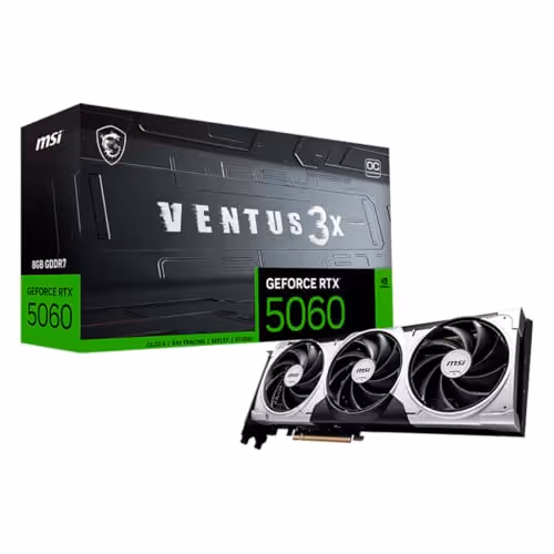 MSI VENTUS 3X OC GeForce RTX 5060 8GB GDDR7