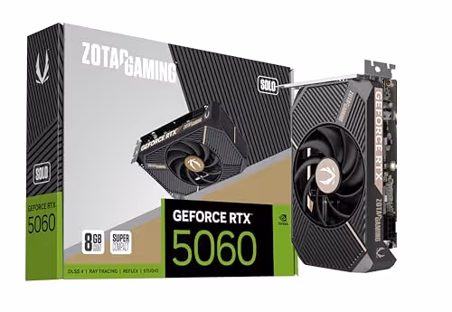 ZOTAC GAMING GeForce RTX 5060 SOLO 8GB GDDR7