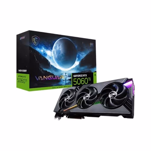 MSI GeForce RTX 5060 Ti 16G VANGUARD SOC GDDR7