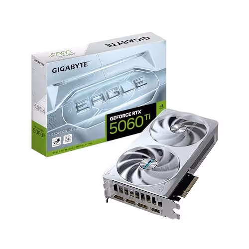 GIGABYTE GeForce RTX 5060 Ti EAGLE OC ICE 8G GDDR7