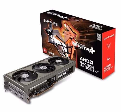 Sapphire NITRO+ Radeon RX 9060 XT OC 16GB GDDR6