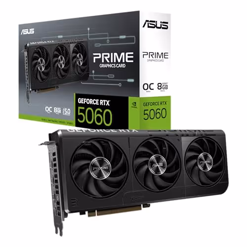 ASUS PRIME GeForce RTX 5060 8GB GDDR7 OC Edition
