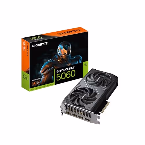 Gigabyte WINDFORCE OC GeForce RTX 5060 8GB GDDR7