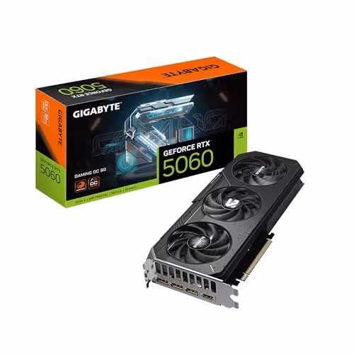 Gigabyte GAMING OC GeForce RTX 5060 8GB GDDR7