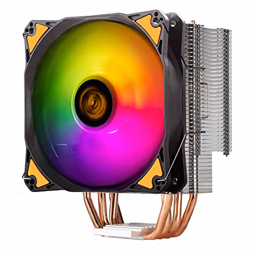 Silverstone AR12-TUF Air 154mm 69.26 CFM Black / Orange
