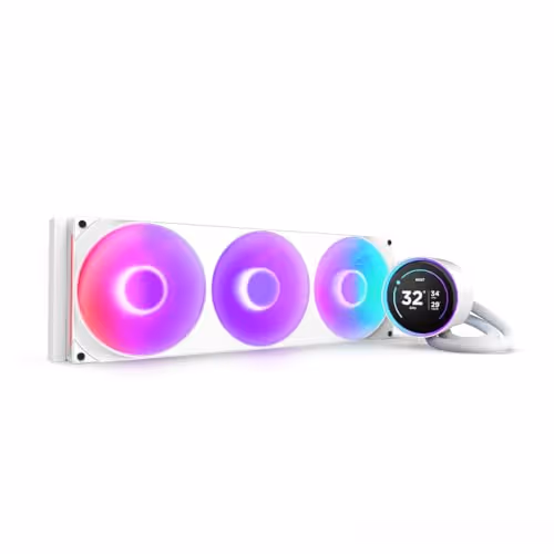 NZXT Kraken Elite 420mm RGB White (2024)