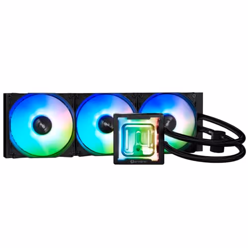 BitFenix Cube Water 360mm ARGB 60 CFM Black
