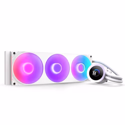 NZXT Kraken Plus 360mm RGB White (2025)
