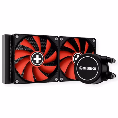 Xilence LQ240 70 CFM Water 240mm Red / Black
