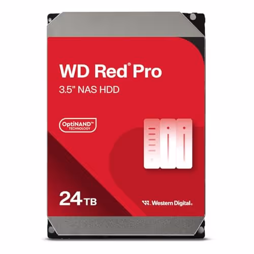 Western Digital WD Red Pro 24 TB HDD 7200RPM 3.5" SATA 6.0 Gb/s