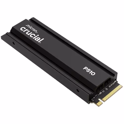 Crucial P510 W/Heatsink 2TB M.2-2280 SSD PCIe 5.0 NVMe