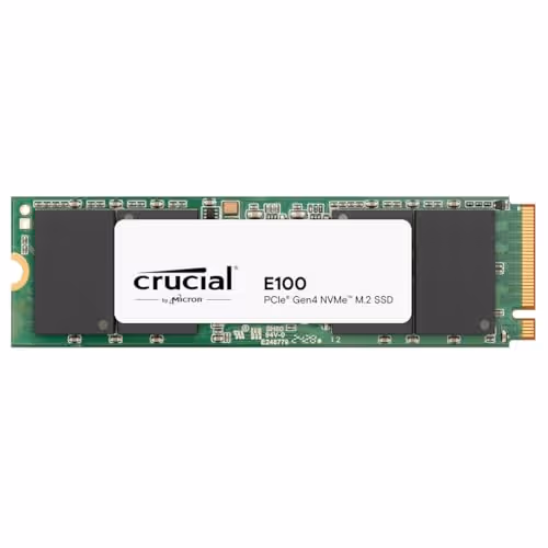 Crucial CT1000E100SSD8 1TB M.2-2280 SSD PCIe 4.0 X4 NVMe