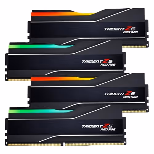 G.Skill Trident Z5 Neo RGB 256GB (4x64GB) DDR5 6000 CL36 Black