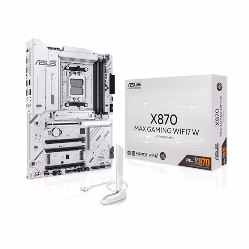 ASUS X870 MAX GAMING WIFI7 W AM5 DDR5 ATX