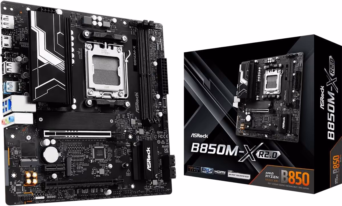 ASRock B850 M-X R2.0 DDR5 Micro ATX