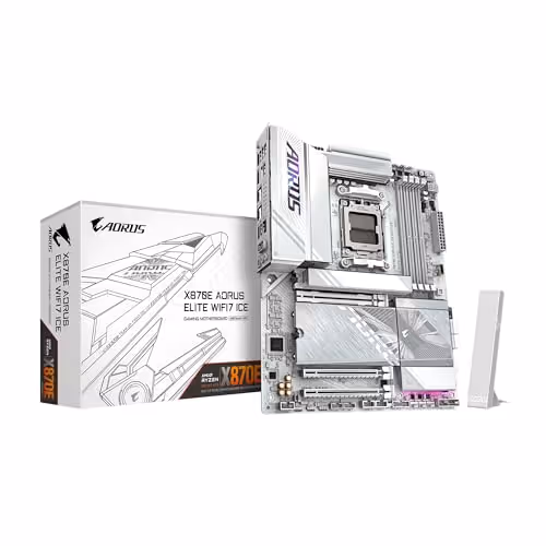 Gigabyte X870E AORUS ELITE WIFI7 ICE DDR5 ATX