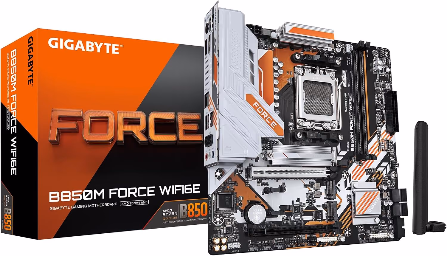 Gigabyte B850M FORCE WIFI6E AM5 DDR5 Micro ATX