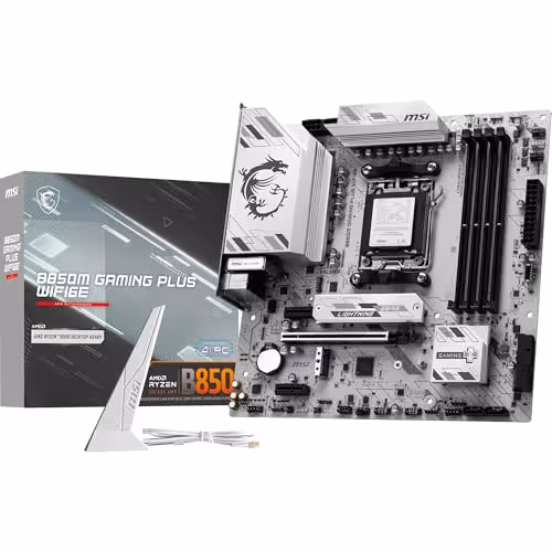 MSI B850M GAMING PLUS WIFI6E AM5 DDR5 Micro ATX