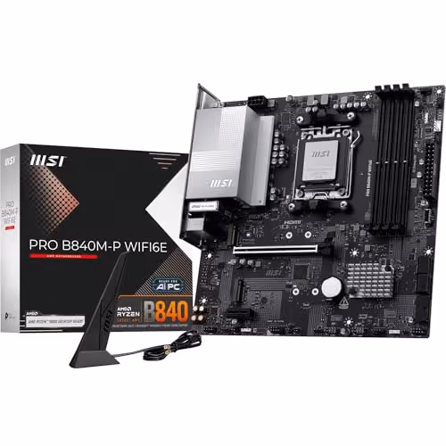 MSI B840 PRO M-P WIFI6E AM5 DDR5 Micro ATX
