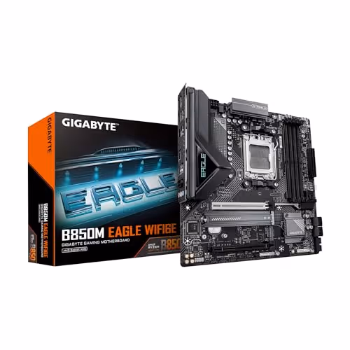 GIGABYTE EAGLE B850M WIFI6E AM5 DDR5 Micro ATX