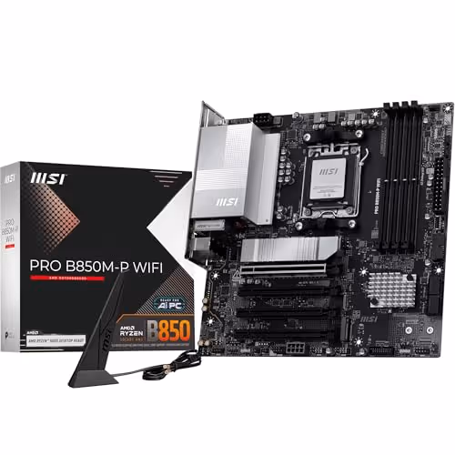 MSI B850 PRO B850M-P WIFI AM5 DDR5 Micro ATX