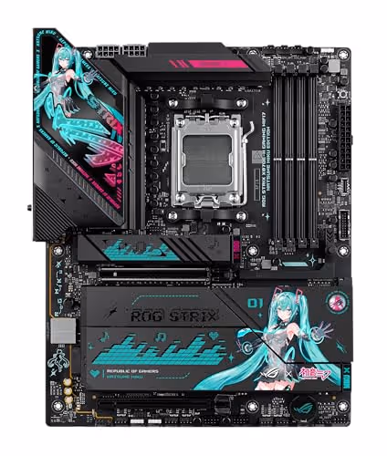 ASUS ROG STRIX X870E-H GAMING WIFI7 HATSUNE MIKU EDITION AM5 DDR5 ATX