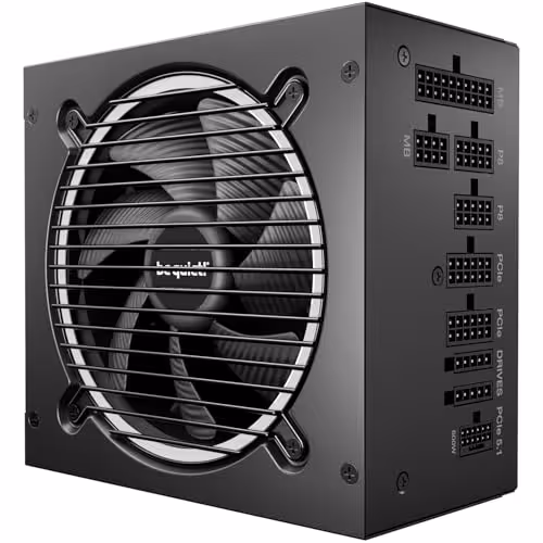 be quiet! Pure Power 13 M Fully Modular ATX Power Supply - 1000 Watts ATX 3.1 - Black