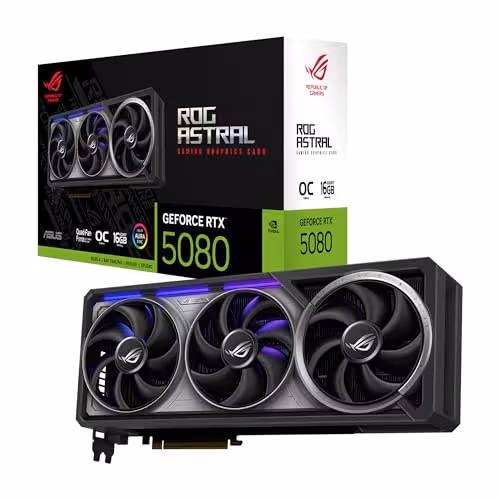ROG Astral GeForce RTX 5080 16GB GDDR7 OC Edition