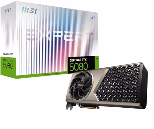 MSI GeForce RTX 5080 16G EXPERT OC